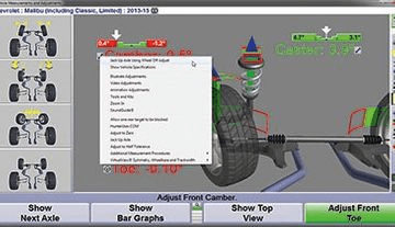 Стенд развал-схождение 3D Hunter серии HawkEye c программным обеспечением WinAlign (WA) с захватом за диск